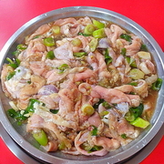민둥산맛집_진식당_닭사리와 곱창