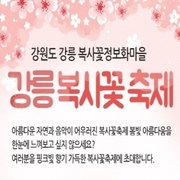 강릉 복사꽃 축제